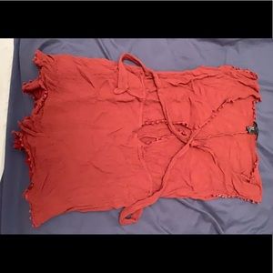 Forever 21 burnt orange romper
